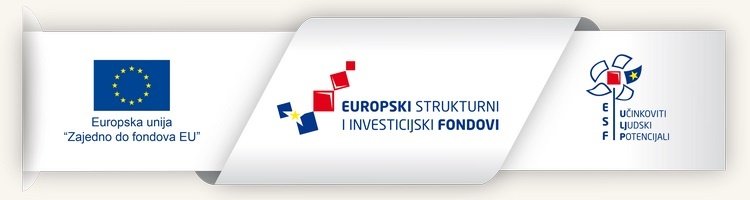 Logo EU, Strukturmo fondovi, ESF